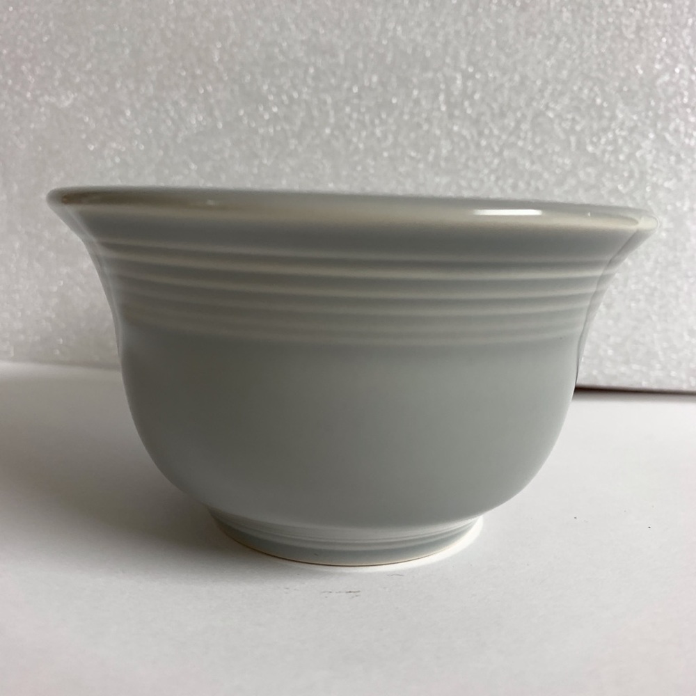 FiestaWare RARE Pearl Gray Retired Bouillon Prep Bowl. New never used